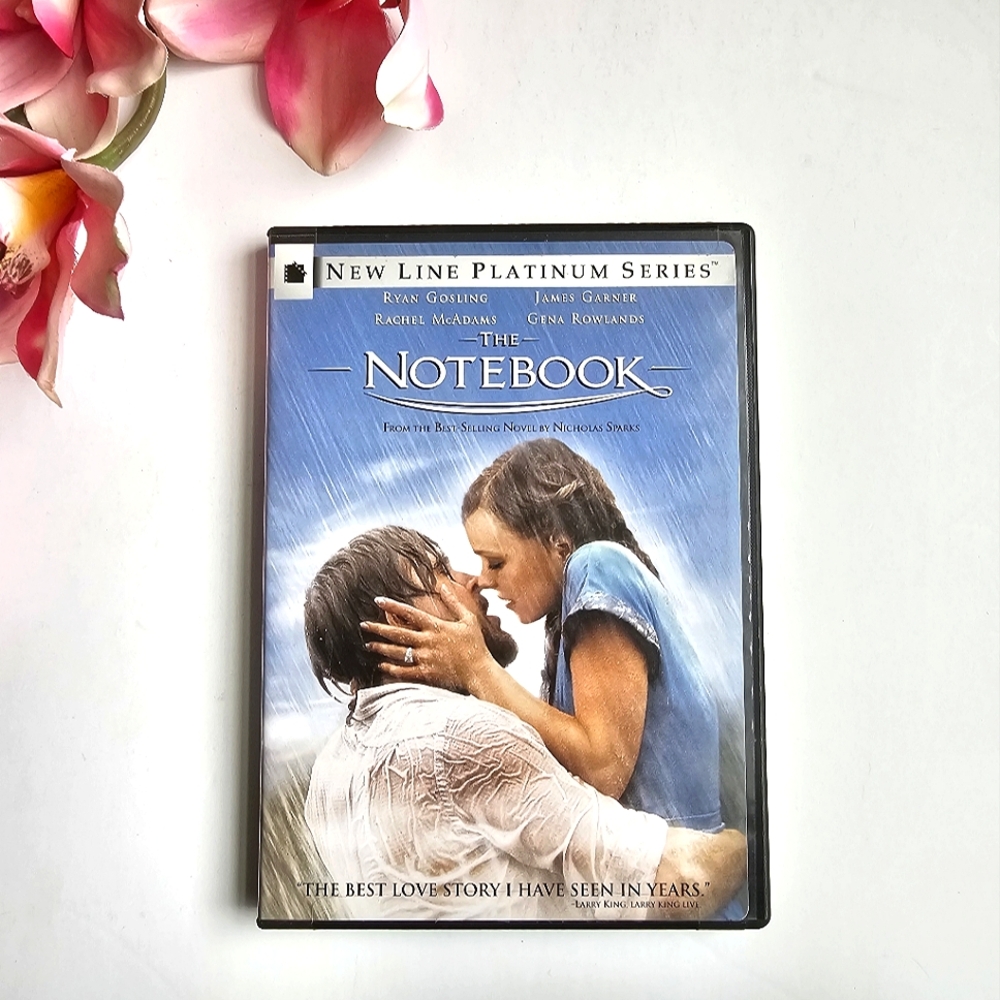 The Notebook DVD Movie Ryan Gosling Rachel McAdams James Garner